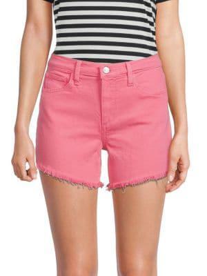 商品Joe's Jeans|The Ozzie Mid-Rise Stretch Cut-Off Jeans Shorts,价格¥164,第1张图片