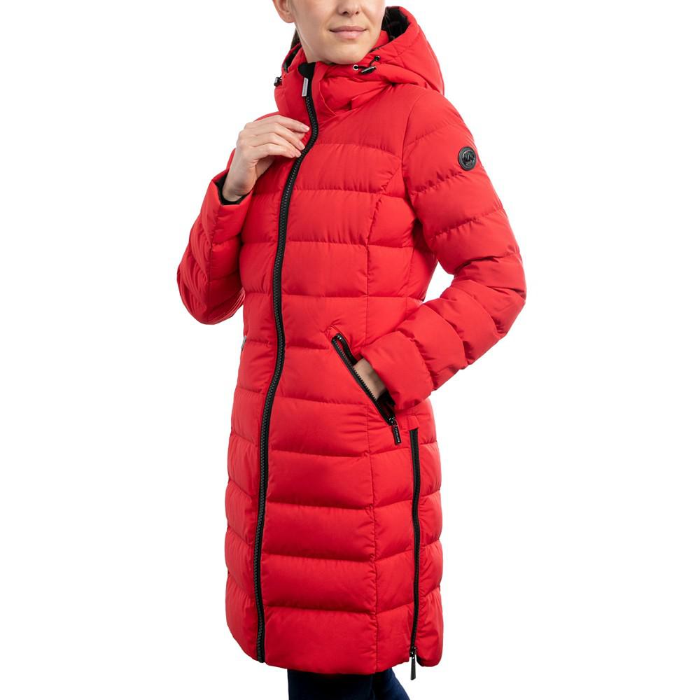 Women's Hooded Down Puffer Coat, Created for Macy's商品第3张图片规格展示