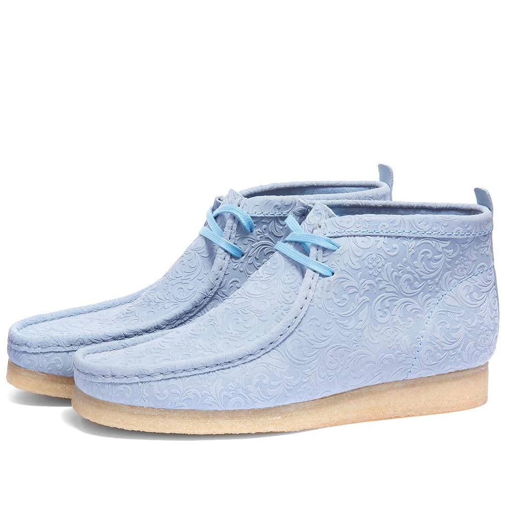 商品Clarks|END. x Clarks Originals Oxford Flowers Wallabee Boot,价格¥550,第1张图片
