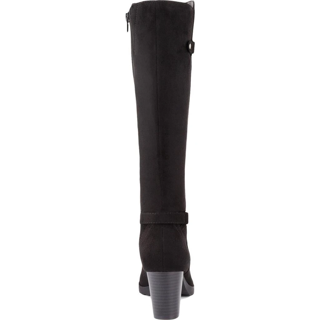 商品Karen Scott|Karen Scott Womens Laylah Harness Block-Heel Knee-High Boots,价格¥100,第4张图片详细描述