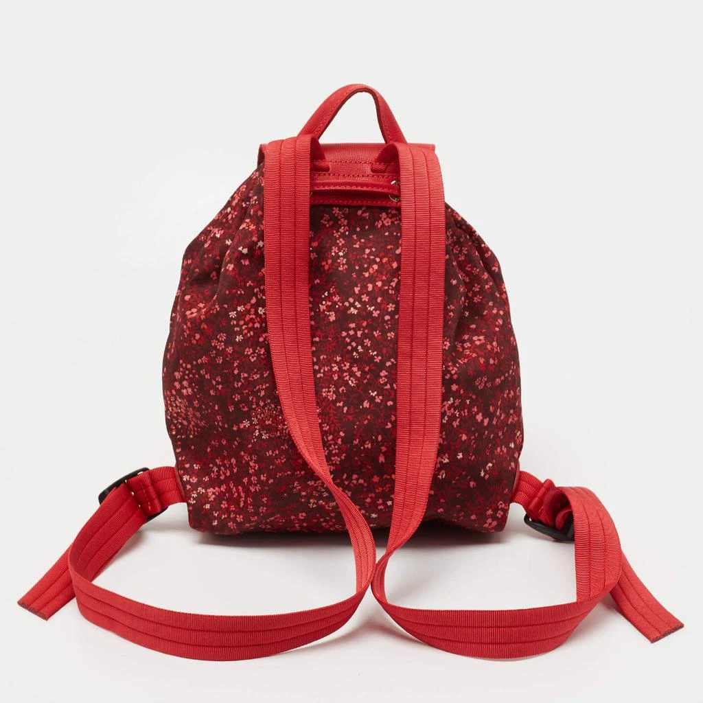 商品Longchamp|Longchamp Red Canvas Le Pliage Backpack,价格¥1309,第4张图片详细描述