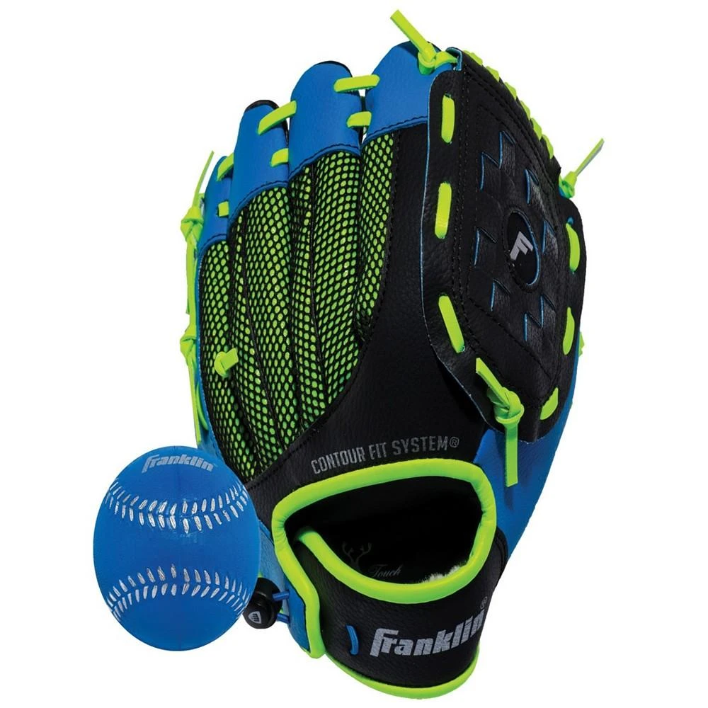 商品Franklin|9.0" Neo-Grip Teeball Glove Left Handed,价格¥159,第1张图片