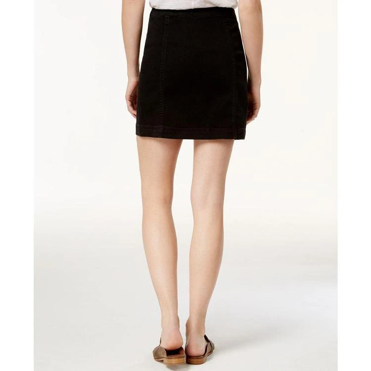 商品Free People|This Way Or That Cotton Zip Mini Skirt,价格¥135,第3张图片详细描述