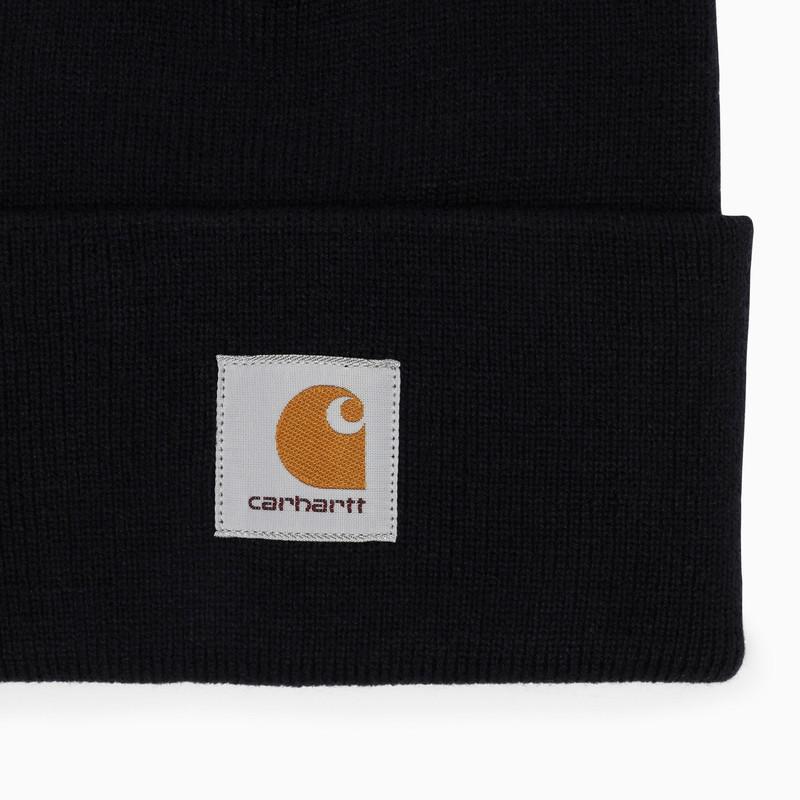 商品Carhartt WIP|Blue knitted hat with logo,价格¥137,第5张图片详细描述