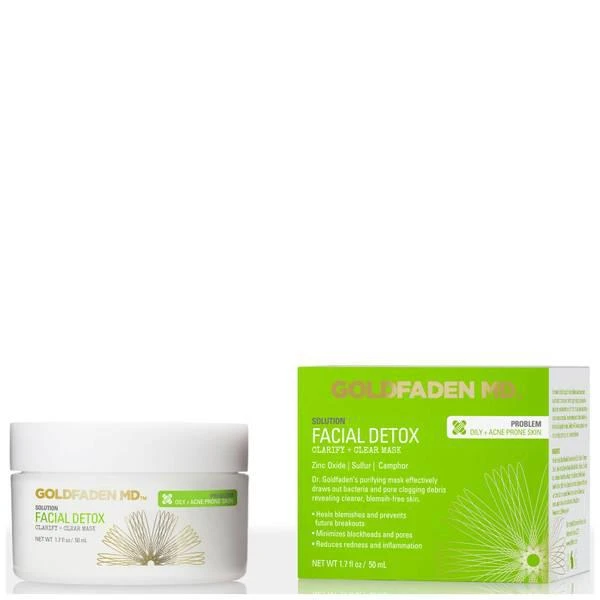 商品Goldfaden MD|Goldfaden MD Facial Detox Clarify and Clear Mask 50ml,价格¥370,第1张图片