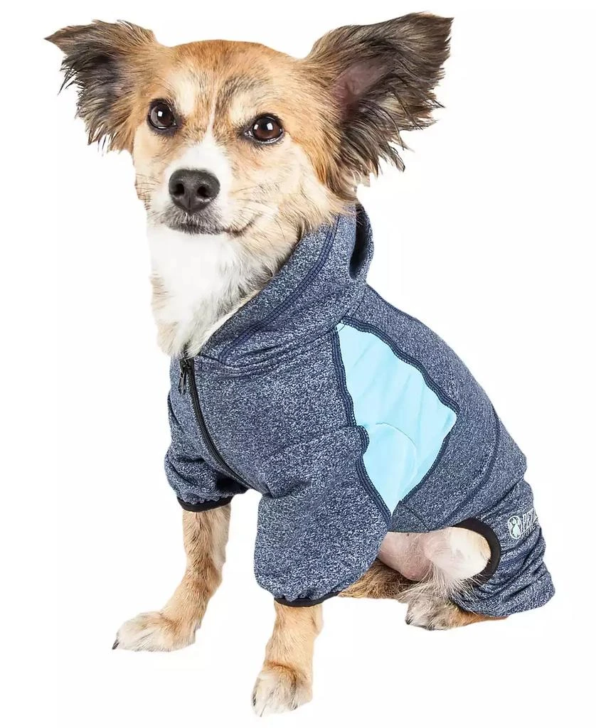 商品Pet Life|Active 'Fur-Breeze' Performance Two Toned Full Bodied Hoodie,价格¥544,第2张图片详细描述