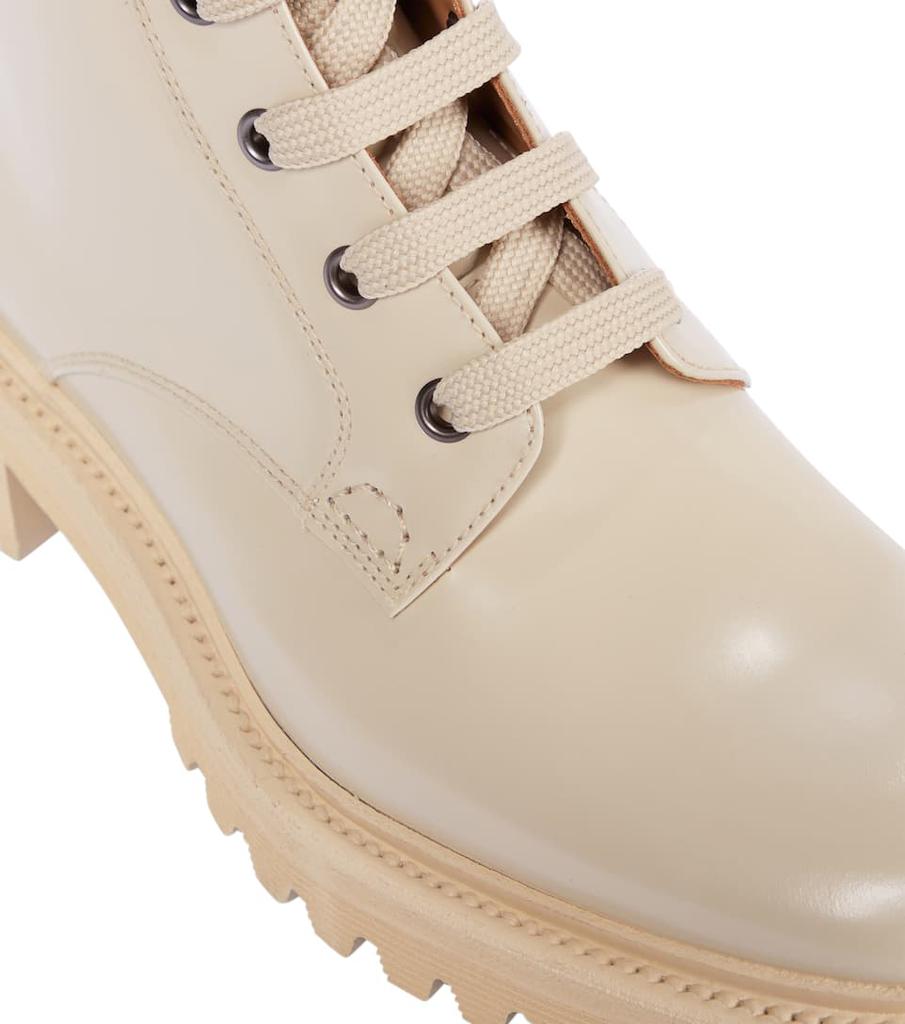 Mytheresa独家发售 — Gwyneth皮革战地靴商品第6张图片规格展示