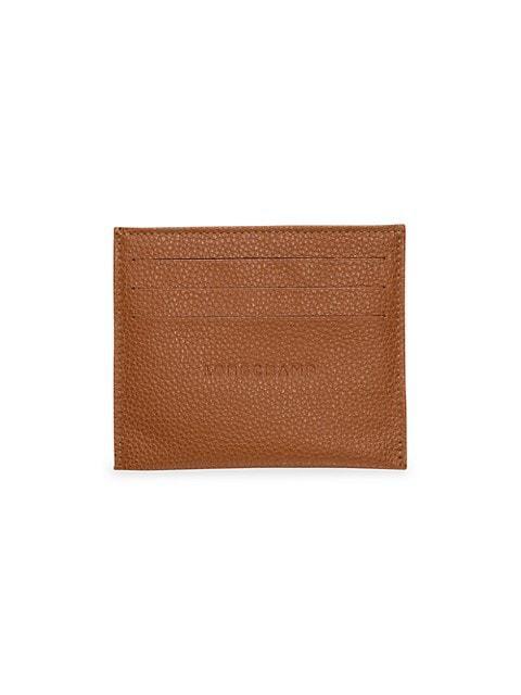 商品Longchamp|Le Foulonné Leather Card Case,价格¥511,第1张图片