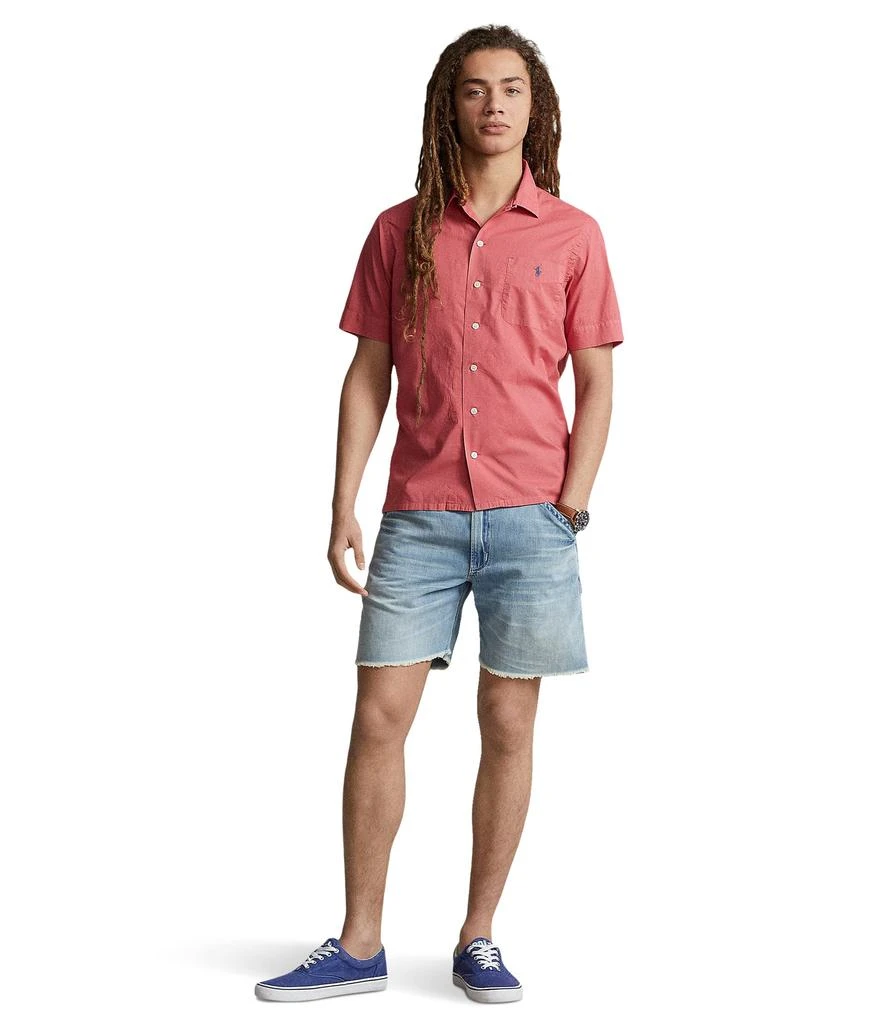 商品Ralph Lauren|Classic Fit Woven Camp Shirt,价格¥455,第4张图片详细描述