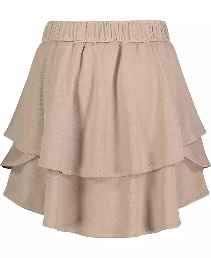 商品Nautica|Big Girls Uniform Pindot Mesh Ruffle Scooter Skorts,价格¥169,第2张图片详细描述