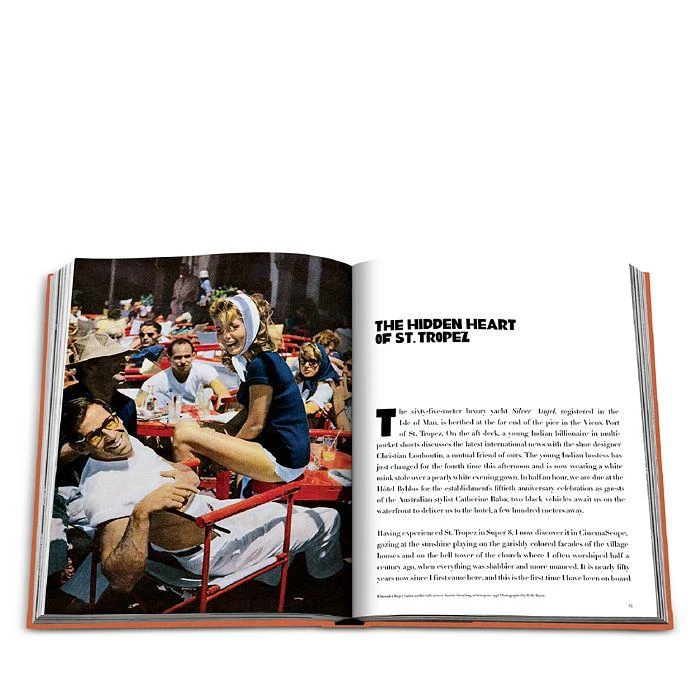 商品Assouline Publishing|St. Tropez Soleil Hardcover Book,价格¥785,第4张图片详细描述