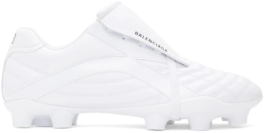 商品Balenciaga|White Soccer Sneakers,价格¥5900,第1张图片