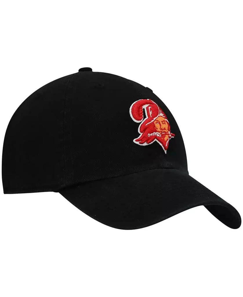 商品47 Brand|'47 Men's Black Tampa Bay Buccaneers Clean Up Legacy Adjustable Hat,价格¥225,第3张图片详细描述