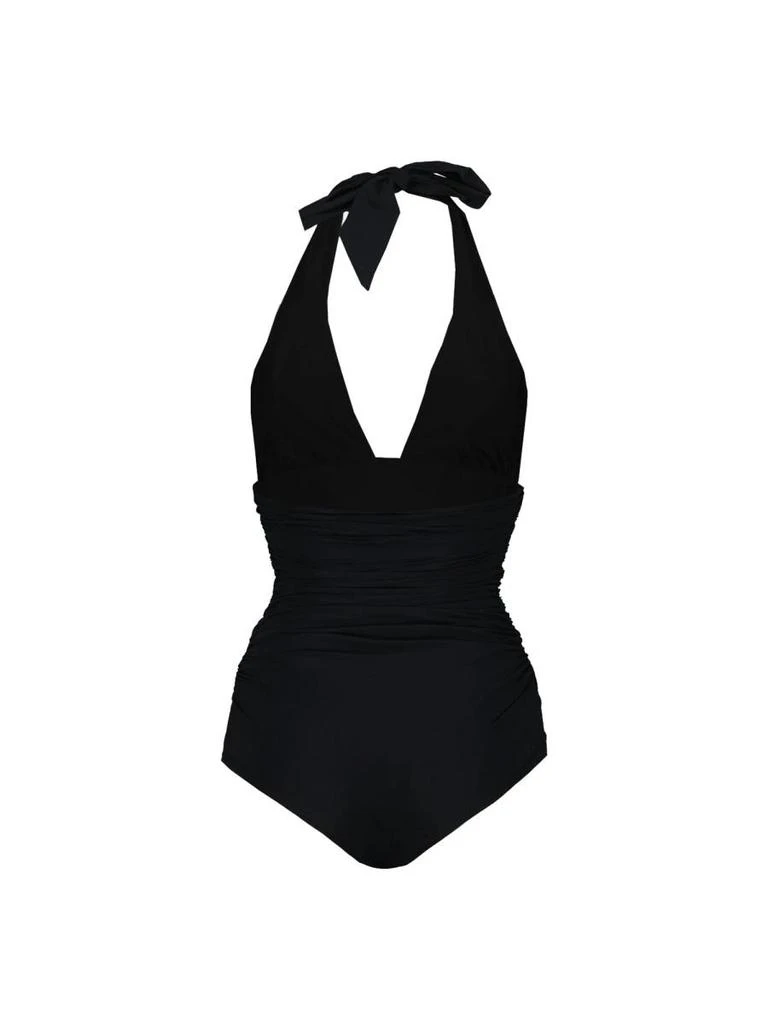 商品Dolce & Gabbana|Dolce & Gabbana Low-Cut One-Piece Swimsuit,价格¥3983,第3张图片详细描述