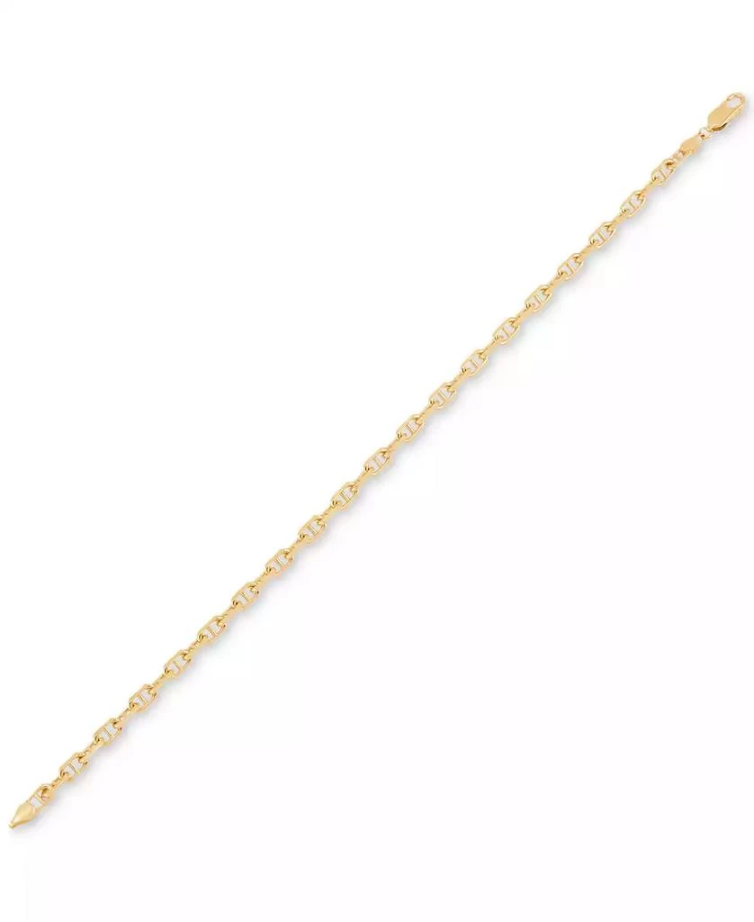 商品Italian Gold|Polished Solid Anchor Link Chain Bracelet in 10k Gold,价格¥3610,第4张图片详细描述