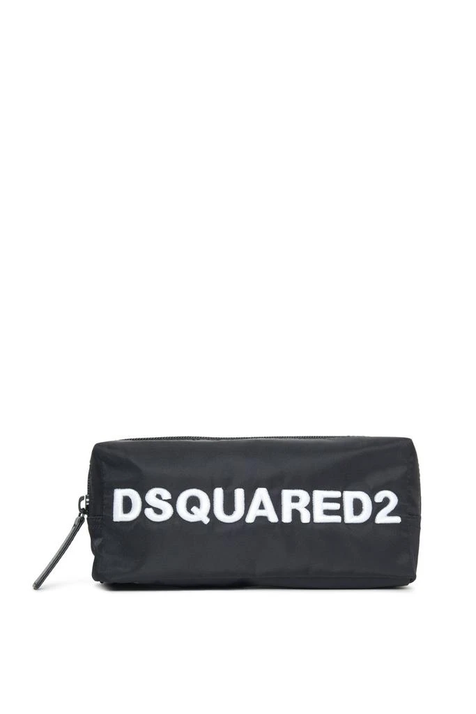 商品DSQUARED2|Dsquared2 Kids Logo Embroidered Zipped Pencil Case,价格¥378,第1张图片