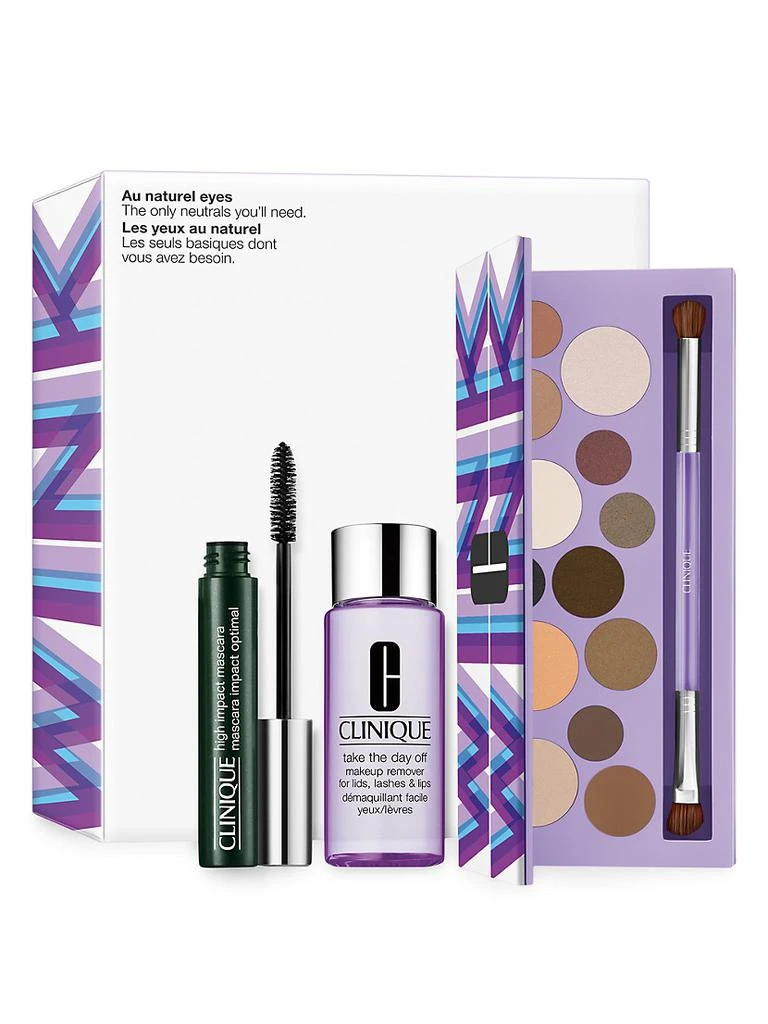 商品Clinique|Au Naturel Eyes 3-Piece Makeup Set,价格¥388,第1张图片