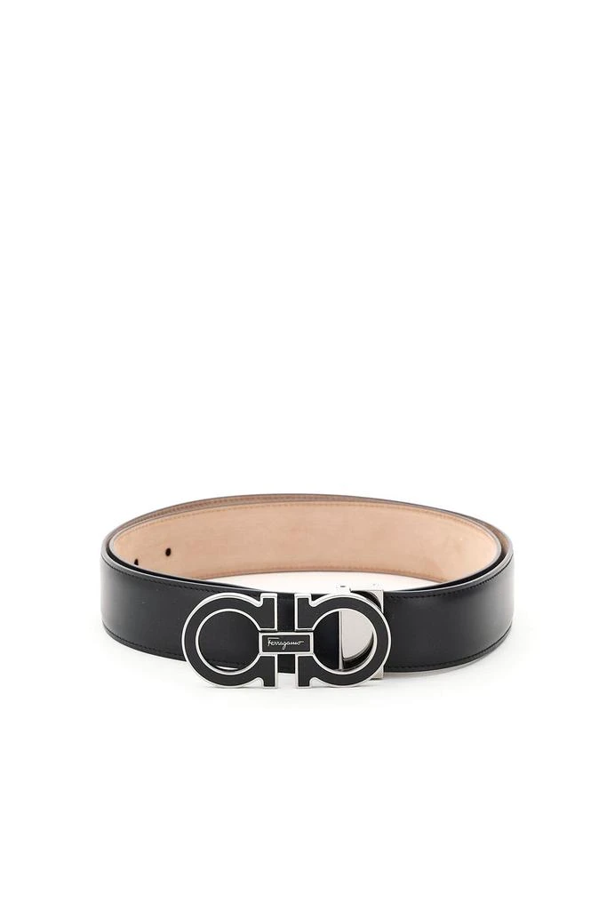 商品Salvatore Ferragamo|GANCINI LEATHER BELT,价格¥1792,第1张图片