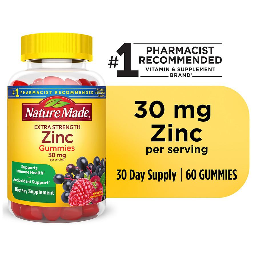 Extra Strength Zinc 30 mg Gummies商品第6张图片规格展示
