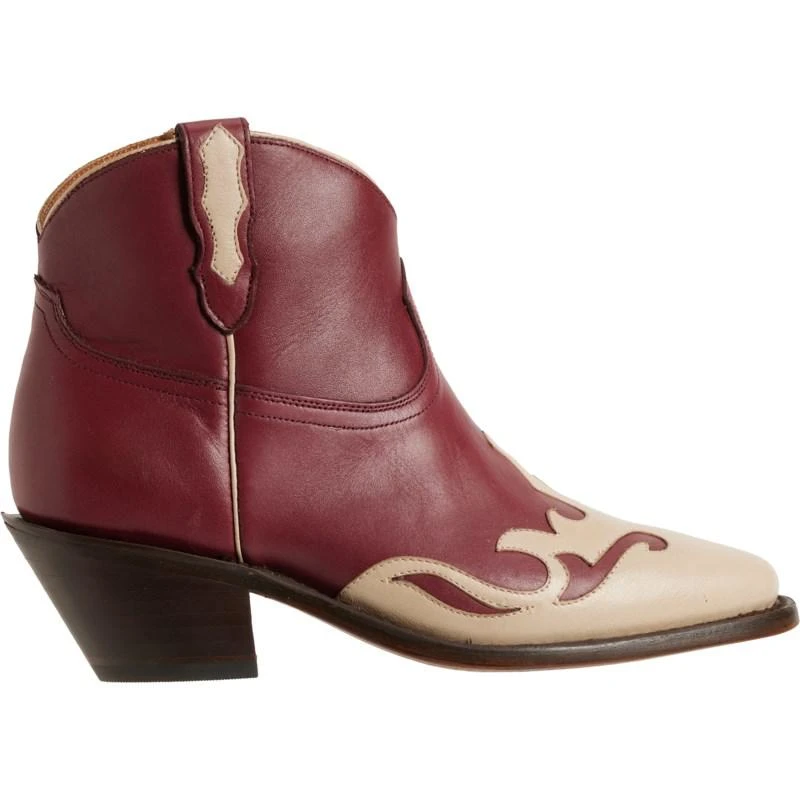 商品Lucchese|Lucchese M6065 Wingtip Side-Zip Western Boots - Leather (For Women),价格¥1459,第3张图片详细描述