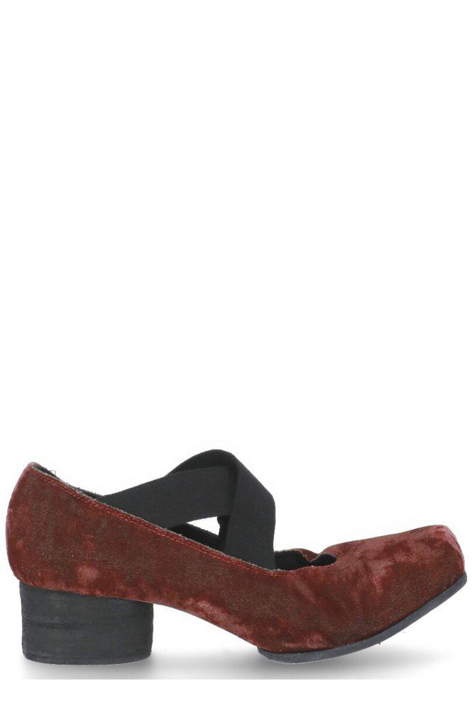 Uma Wang | Uma Wang Squared-Toe Heeled Ballerinas 2995.48元 商品图片