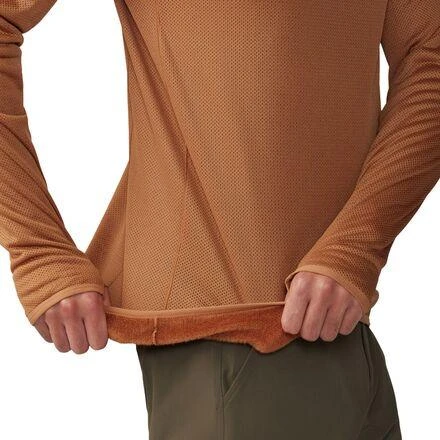 商品Mountain Hardwear|AirMesh Long-Sleeve Crew Top - Men's,价格¥403,第4张图片详细描述