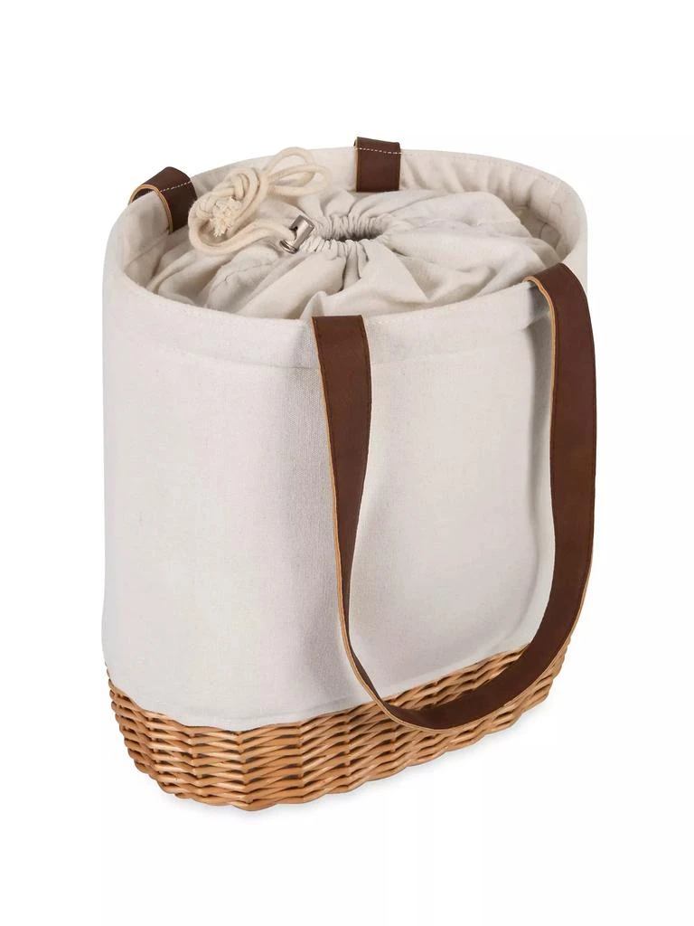 商品Picnic Time|Pico Willow & Canvas Lunch Tote Bag,价格¥327,第5张图片详细描述