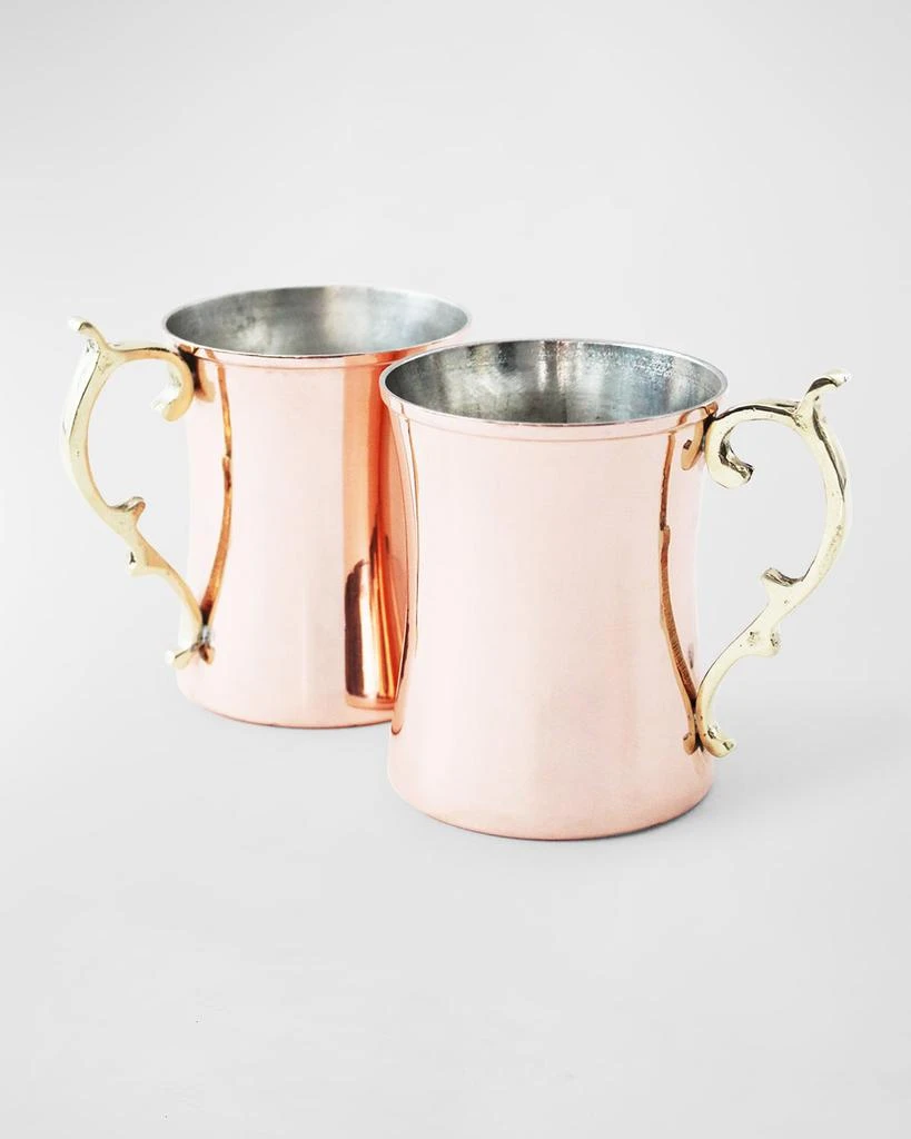 商品Coppermill Kitchen|Vintage-Inspired Cocktail Mugs, Set of 4,价格¥938,第4张图片详细描述