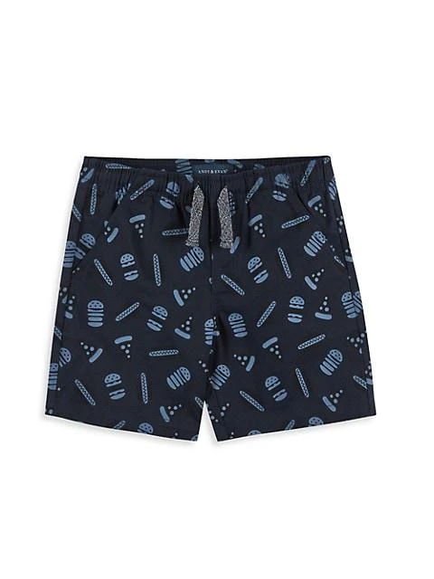 商品Andy & Evan|Little Boy's 2-Piece Shark Polo & Shorts Set,价格¥221,第4张图片详细描述