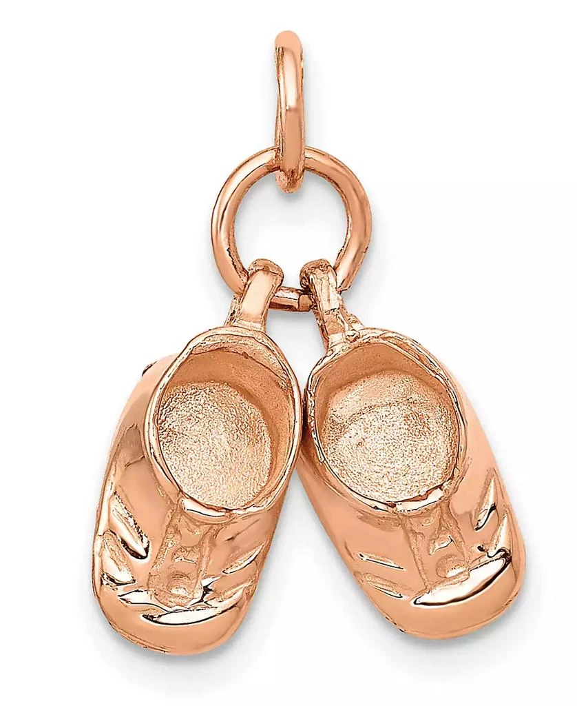 商品Macy's|Baby Shoes Charm in 14k Rose Gold,价格¥1975,第1张图片