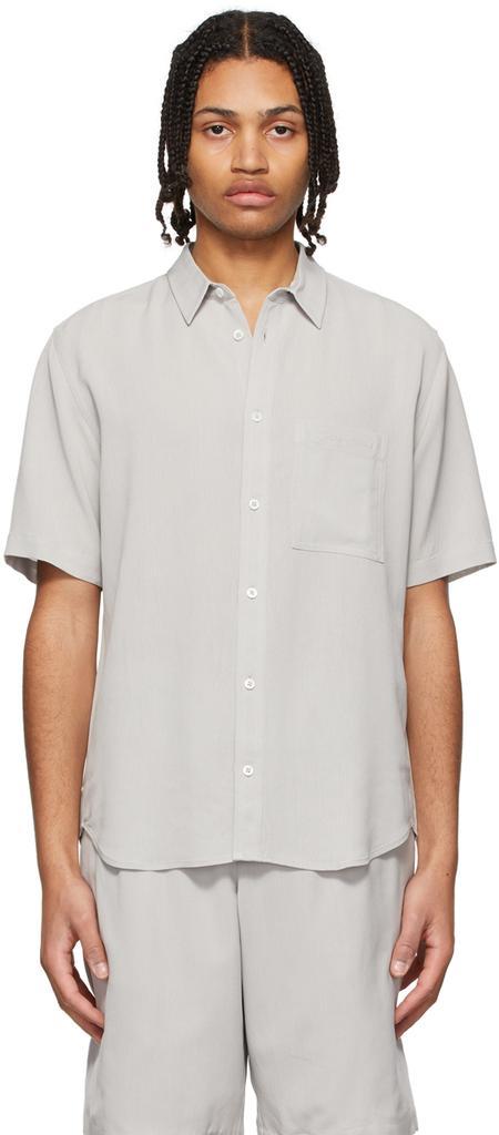 商品Jacquemus|Grey 'La Chemise Melo' Shirt,价格¥1410,第1张图片