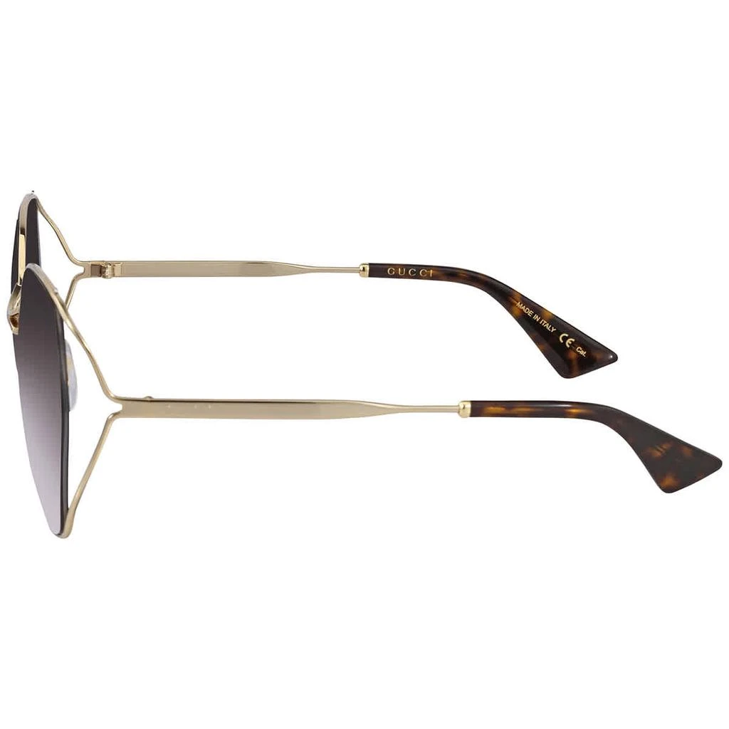 商品Gucci|Gucci Grey Gradient Geometric Ladies Sunglasses GG0818SA 001 63,价格¥1634,第3张图片详细描述
