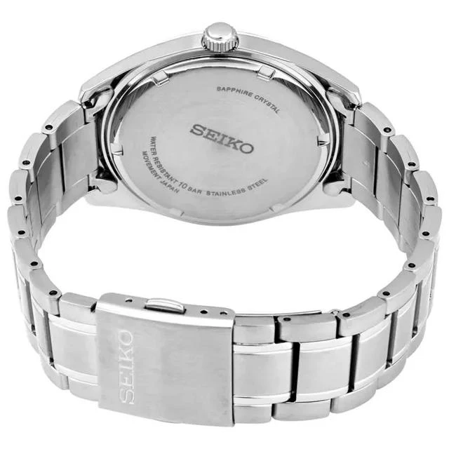 商品Seiko|Seiko Essentials Quartz Silver Dial Men's Watch SUR307,价格¥1078,第3张图片详细描述
