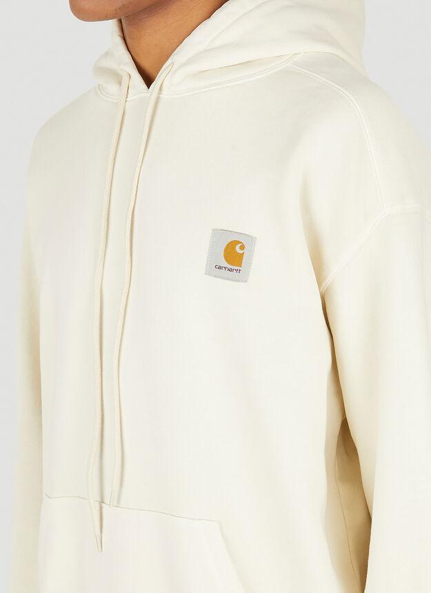 商品Carhartt|Nelson Hooded Sweatshirt in Beige,价格¥472,第7张图片详细描述