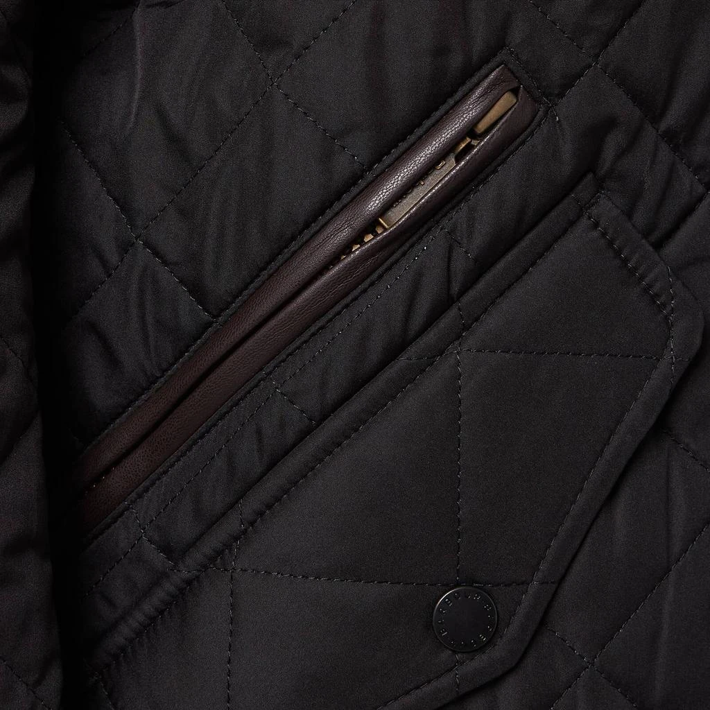 商品Barbour|Barbour Heritage Men's Chelsea Sportsquilt Jacket - Black,价格¥742,第5张图片详细描述