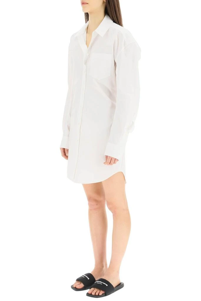 商品Alexander Wang|Alexander Wang Fitted Buttoned Mini Shirt Dress,价格¥3021,第4张图片详细描述