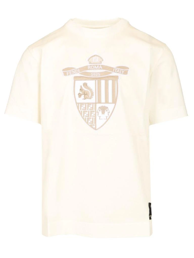 商品Fendi|Fendi Roma T-Shirt White,价格¥5349,第1张图片