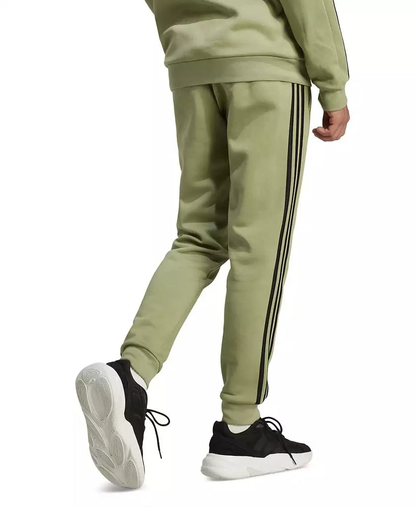 商品Adidas|Men's Essentials 3-Stripes Regular-Fit Fleece Joggers,价格¥111,第2张图片详细描述