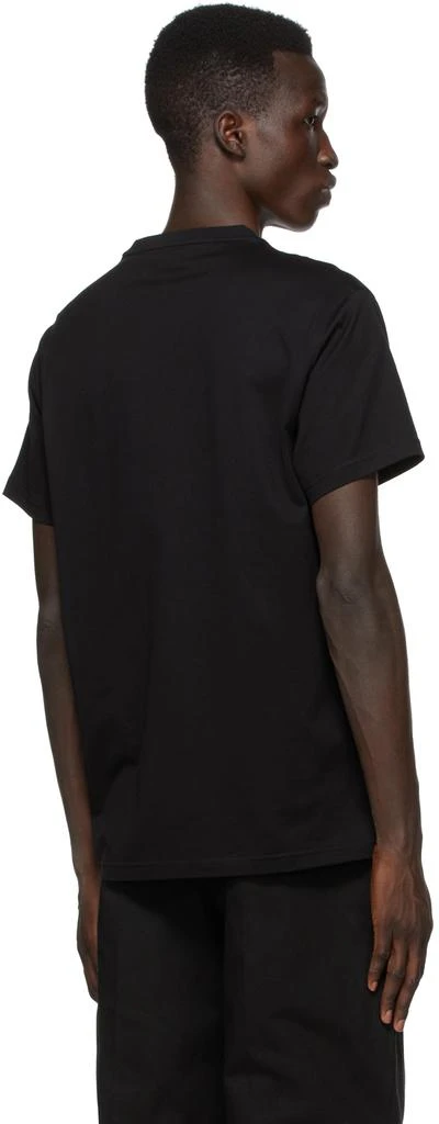 商品Burberry|Black TB Monogram New Parker T-Shirt,价格¥1781,第3张图片详细描述