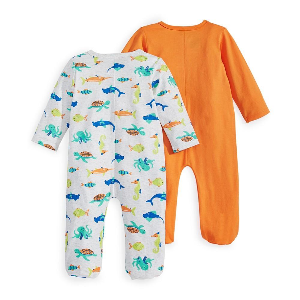 商品First Impressions|Baby Boys 2-Pk. Coveralls, Created for Macy's,价格¥104,第4张图片详细描述