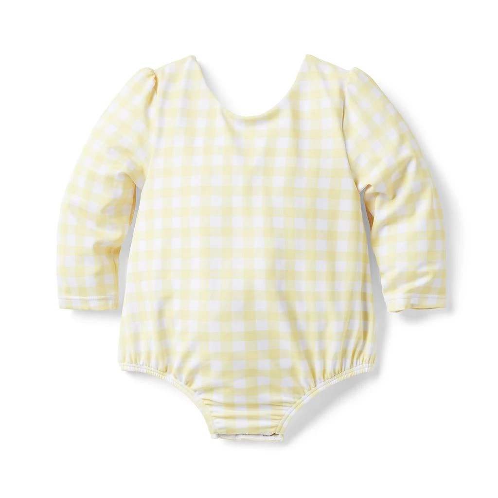 商品Janie and Jack|Gingham Boy Rashguard Swim (Infant),价格¥367,第3张图片详细描述