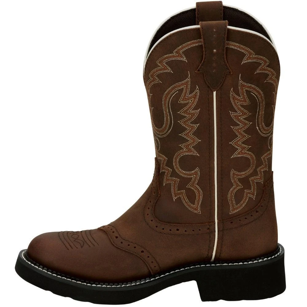 商品Justin Boots|Inji Round Toe Cowboy Boots,价格¥1097,第3张图片详细描述