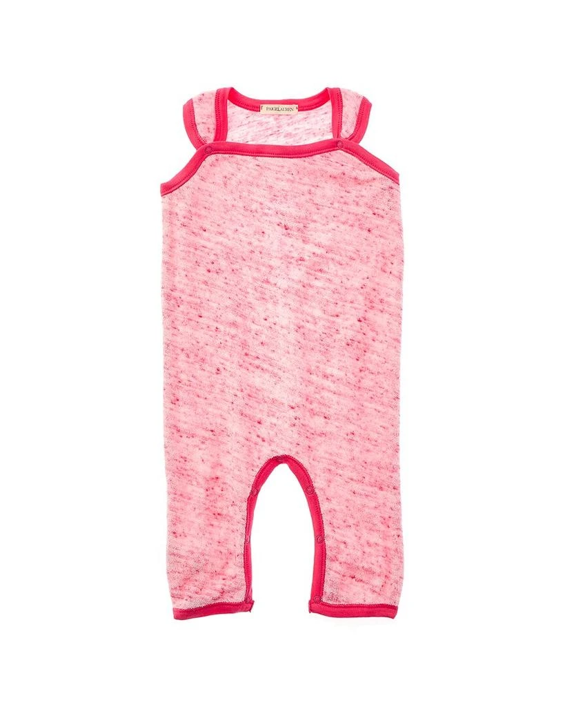 商品Paige Lauren|Paige Lauren Overall Footie Romper,价格¥95,第1张图片