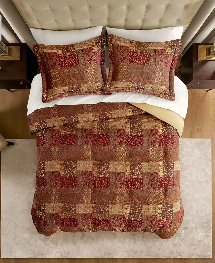 商品Croscill|Galleria 4-Pc Comforter Set,价格¥2221,第5张图片详细描述