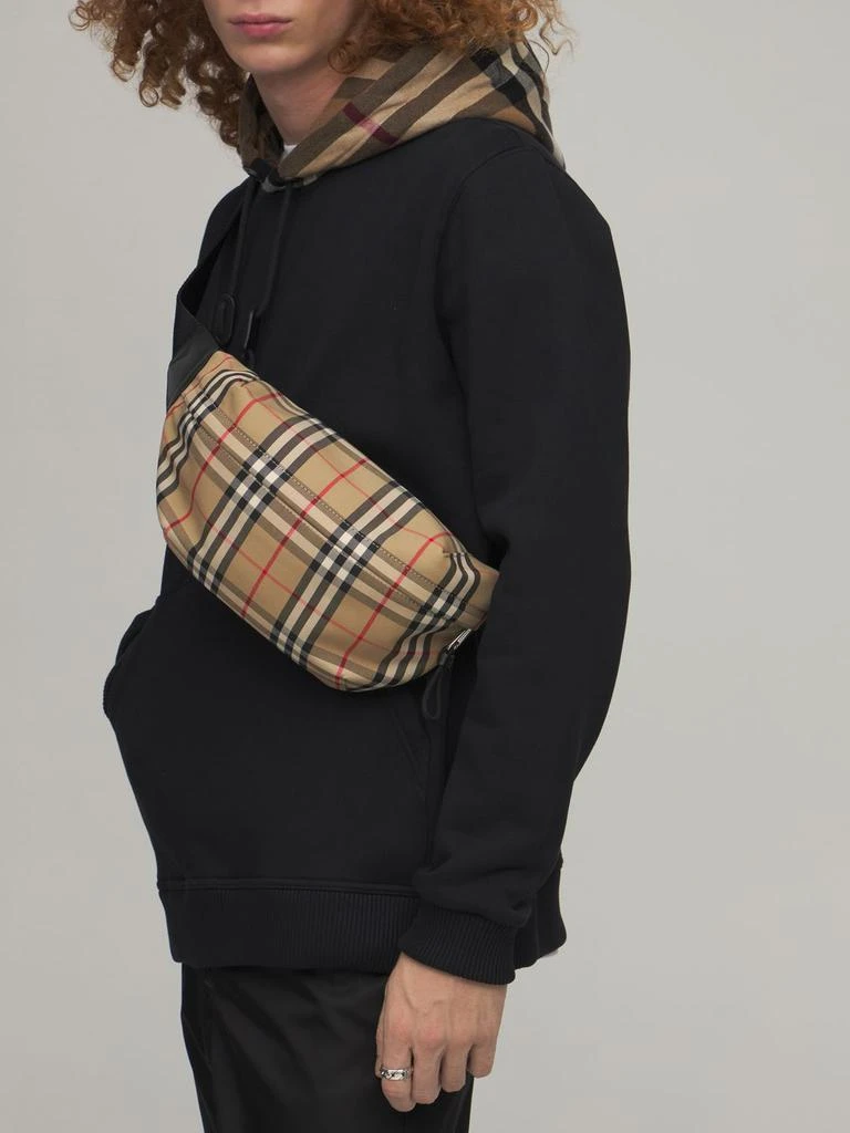 商品Burberry|Sonny Check Cotton Blend Belt Bag,价格¥6976,第2张图片详细描述