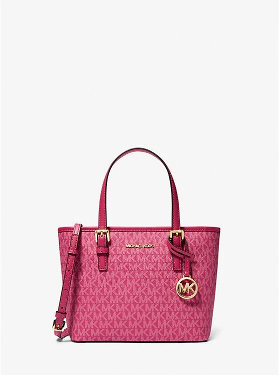 商品Michael Kors|Jet Set Travel Extra-Small Logo Top-Zip Tote Bag,价格¥652,第1张图片