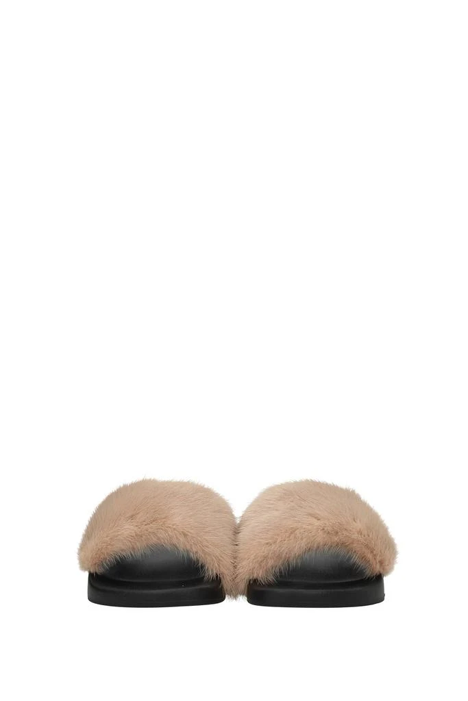 商品Givenchy|Slippers and clogs Fur Pink Pink Powder,价格¥1950,第3张图片详细描述