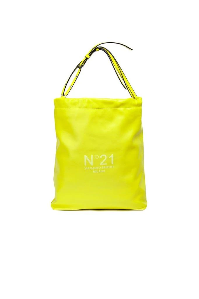 商品N°21|N°21 women's yellow leather handbag,价格¥3880,第1张图片