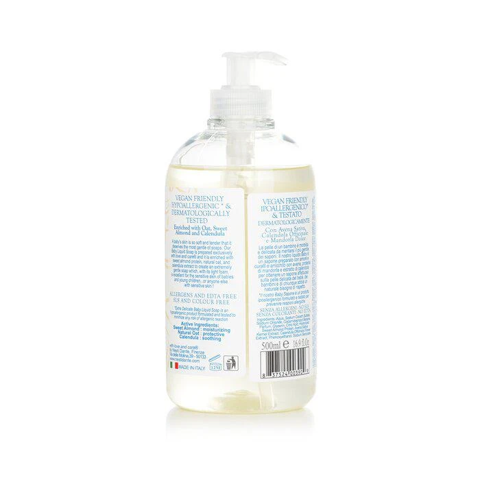 商品Nesti Dante|Nesti Dante Carolina & Edoardo 超温和宝宝液体香皂 500ml/16.9oz,价格¥75,第3张图片详细描述