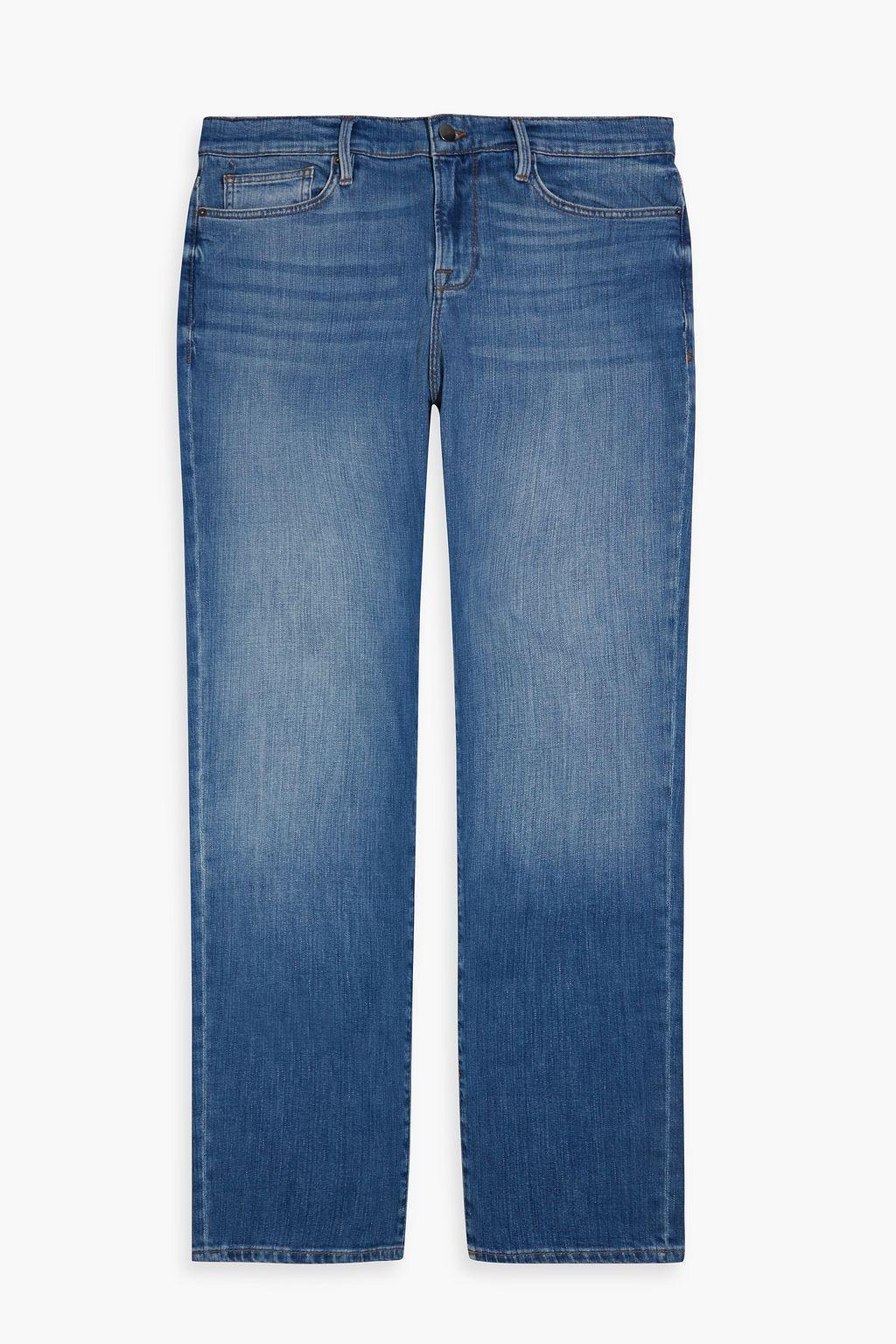 商品FRAME|L'Homme Athletic slim-fit faded denim jeans,价格¥453,第1张图片